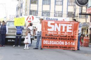 MANIFESTACIÓN MAESTROS