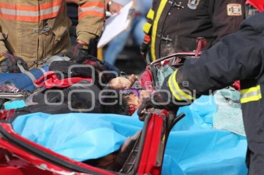 ACCIDENTE AUTOPISTA PUEBLA ORIZABA