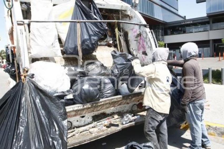 BASURA . RECOLECTORES CHOLULA