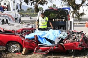 ACCIDENTE AUTOPISTA PUEBLA ORIZABA