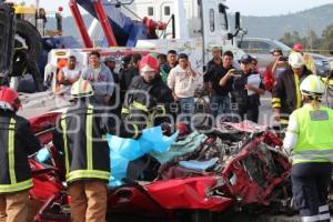 ACCIDENTE AUTOPISTA PUEBLA ORIZABA