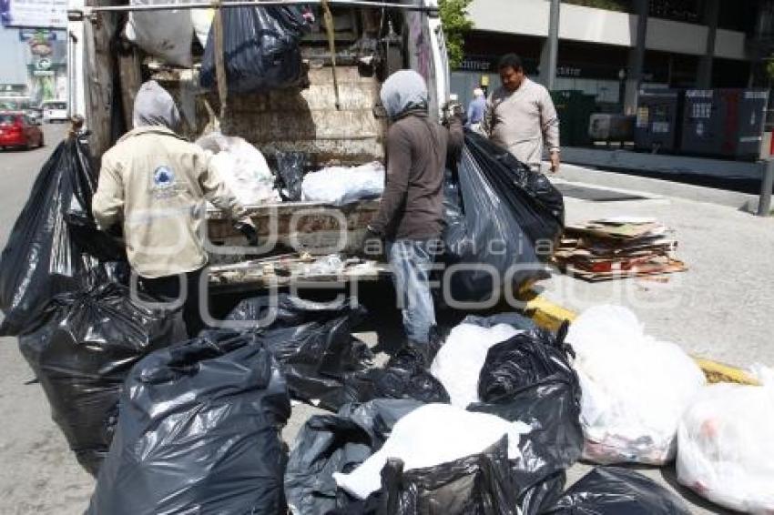 BASURA . RECOLECTORES CHOLULA