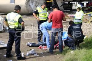 ACCIDENTE AUTOPISTA PUEBLA ORIZABA