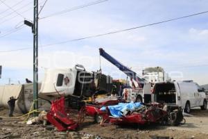 ACCIDENTE AUTOPISTA PUEBLA ORIZABA