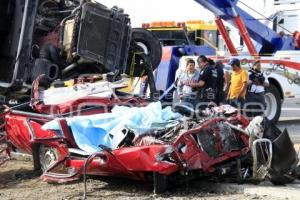 ACCIDENTE AUTOPISTA PUEBLA ORIZABA