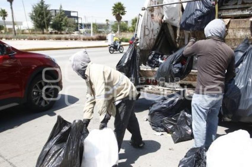 BASURA . RECOLECTORES CHOLULA