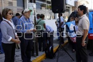 MANIFESTACIÓN FRENTE A CONCESIONES INTEGRALES