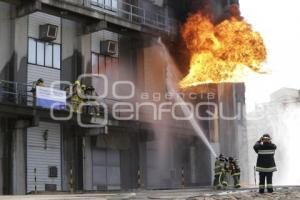 SIMULACRO EMERGENCIA QUÍMICA . BASF