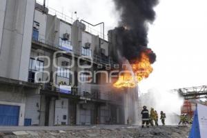 SIMULACRO EMERGENCIA QUÍMICA . BASF