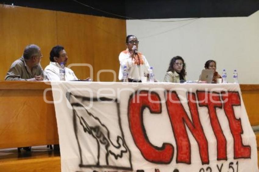 CNTE . FORO DIÁLOGOS POR LA EDUCACIÓN