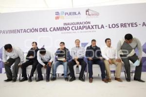 INAUGURACIÓN DE PAVIMENTACIÓN . RMV