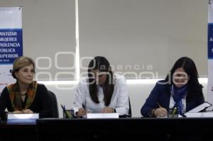 FIRMA DE CONVENIO . MUJERES SIN VIOLENCIA