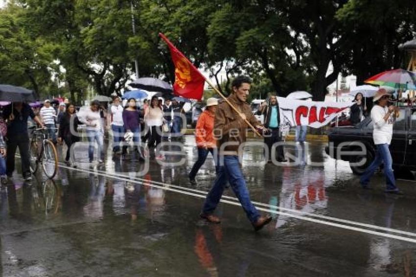 MANIFESTACIÓN MAESTROS CNTE