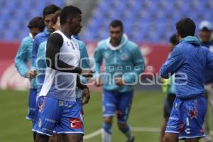 ENTRENAMIENTO . CLUB PUEBLA