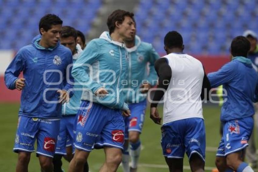 ENTRENAMIENTO . CLUB PUEBLA