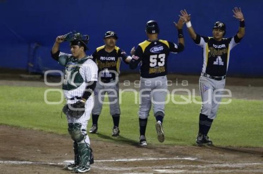 BÉISBOL . PERICOS VS RIELEROS