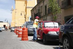 ESTACIONAMIENTOS . CHOLULA