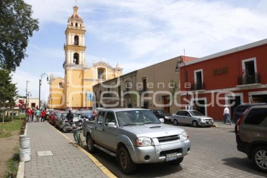 ESTACIONAMIENTOS . CHOLULA