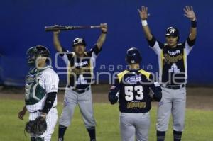 BÉISBOL . PERICOS VS RIELEROS