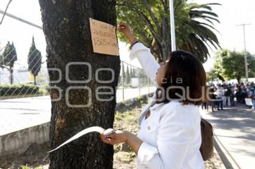 MANIFESTACIÓN PRO ARBOLES . BULEVAR HERMANOS SERDÁN