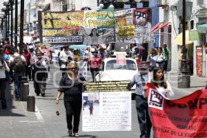 MANIFESTACIÓN MAESTROS CNTE