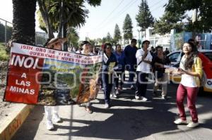 MANIFESTACIÓN PRO ARBOLES . BULEVAR HERMANOS SERDÁN