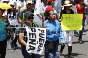 MANIFESTACIÓN MAESTROS CNTE