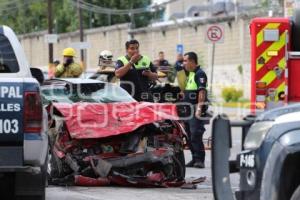 ACCIDENTE BULEVAR 18 DE NOVIEMBRE