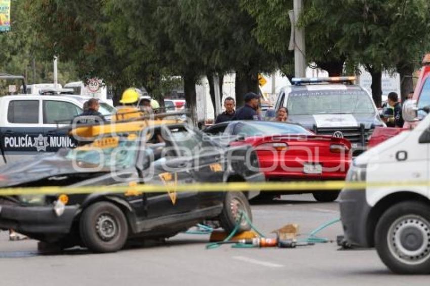 ACCIDENTE BULEVAR 18 DE NOVIEMBRE