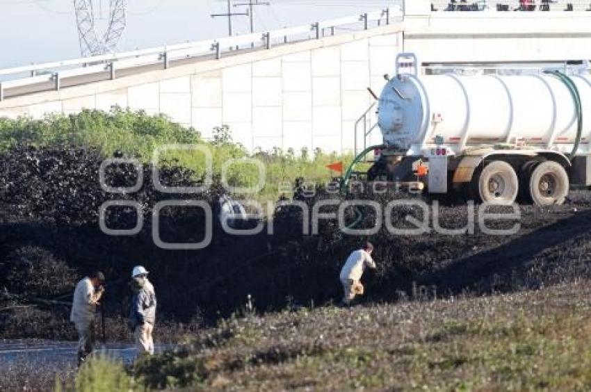 FUGA DE COMBUSTIBLE . CUAUTLANCINGO