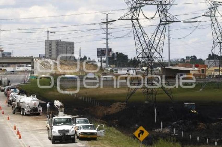 FUGA DE COMBUSTIBLE . CUAUTLANCINGO