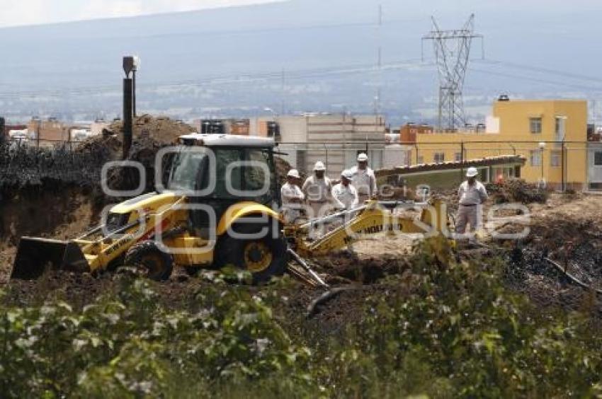 FUGA DE COMBUSTIBLE . CUAUTLANCINGO