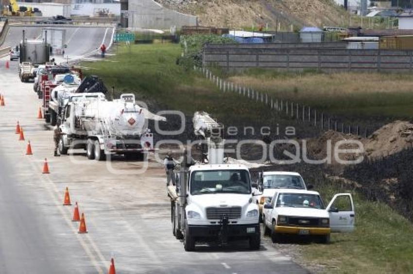 FUGA DE COMBUSTIBLE . CUAUTLANCINGO