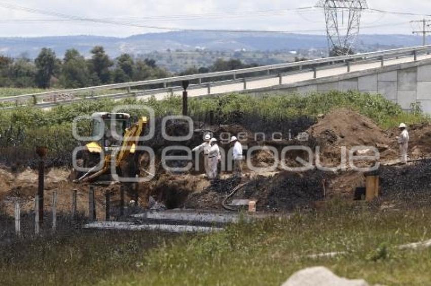 FUGA DE COMBUSTIBLE . CUAUTLANCINGO