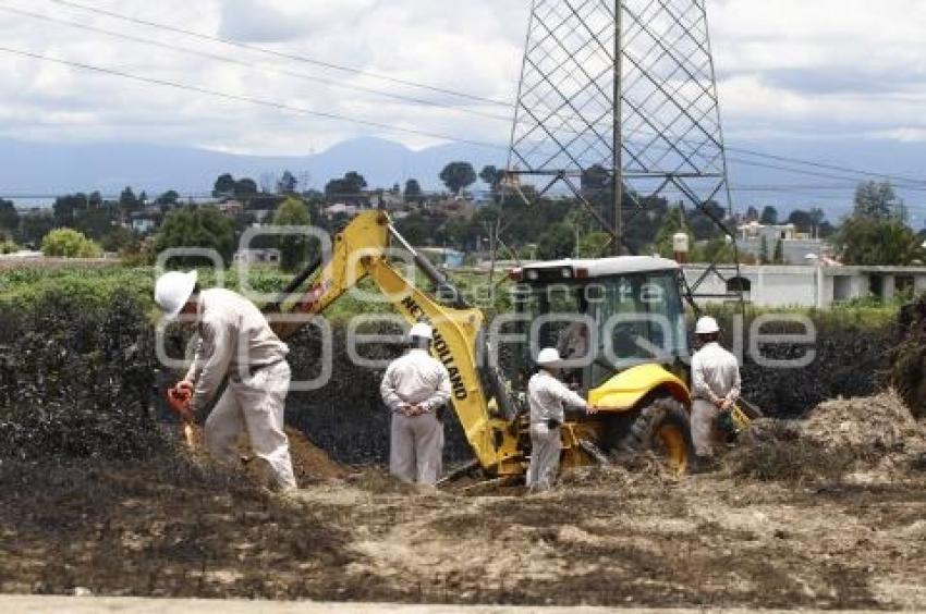 FUGA DE COMBUSTIBLE . CUAUTLANCINGO