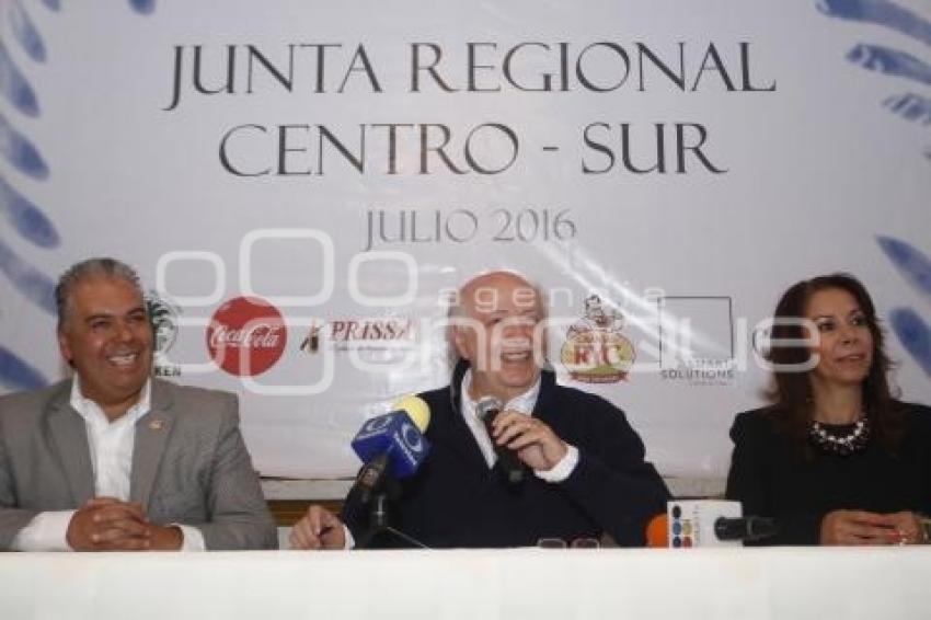 CANIRAC . JUNTA REGIONAL CENTRO SUR