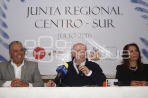 CANIRAC . JUNTA REGIONAL CENTRO SUR