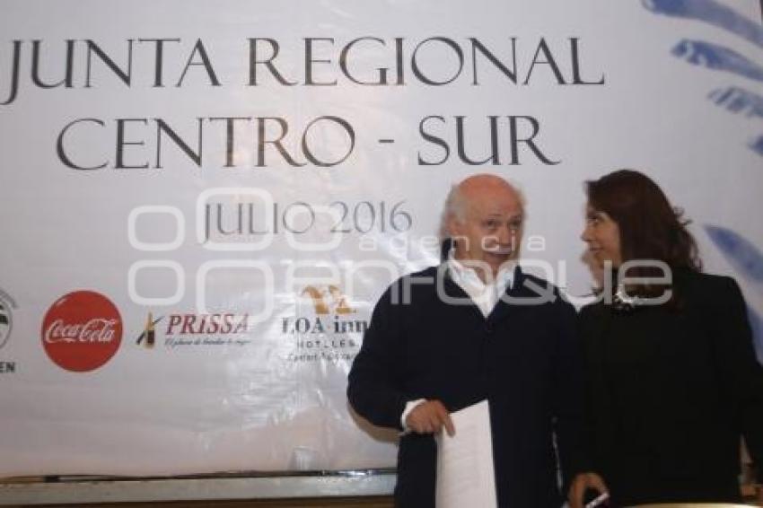 CANIRAC . JUNTA REGIONAL CENTRO SUR