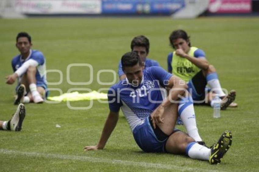 ENTRENAMIENTO . CLUB PUEBLA