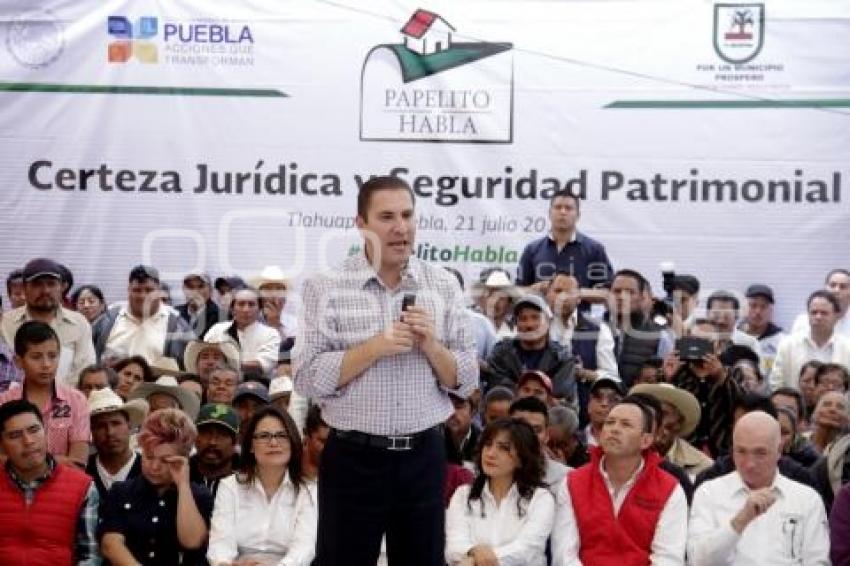 SEDATU. ENTREGA TITULOS DE PROPIEDAD