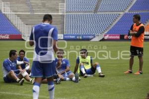 ENTRENAMIENTO . CLUB PUEBLA