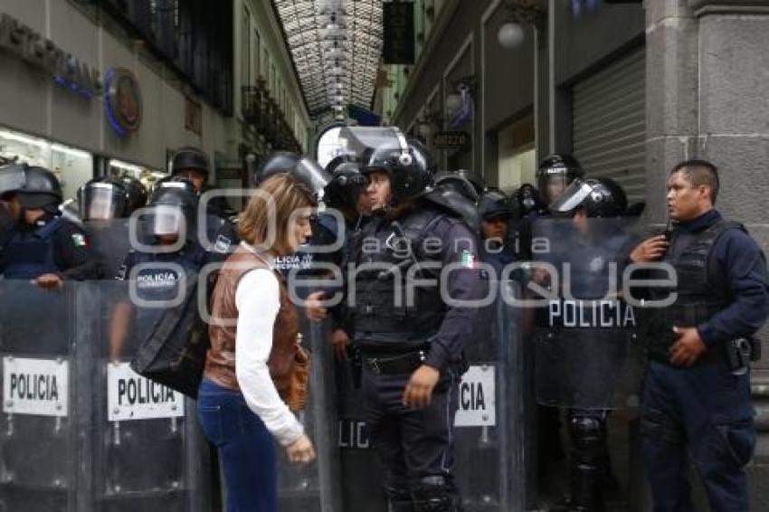 ENFRENTAMIENTO AMBULANTES CENTRO