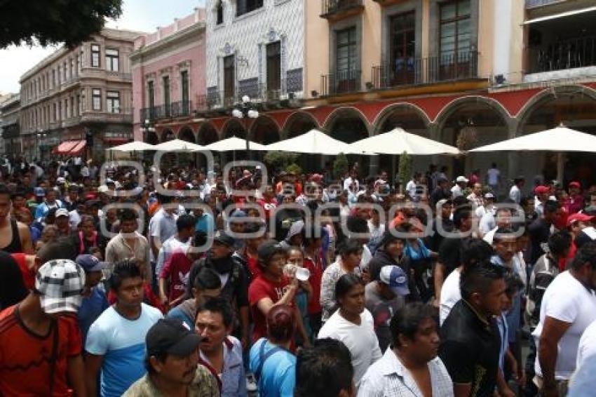 ENFRENTAMIENTO AMBULANTES CENTRO