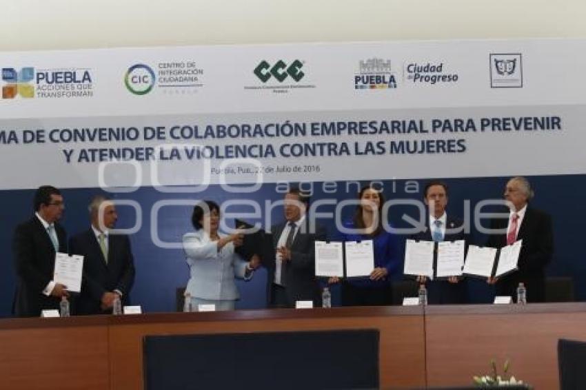 CONVENIO PREVENCIÓN VIOLENCIA CONTRA LA MUJER