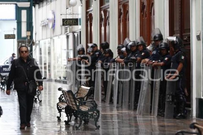 ENFRENTAMIENTO AMBULANTES CENTRO