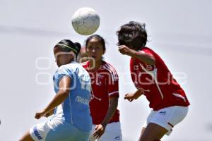 FÚTBOL . LEONAS MORELOS VS REAL CELESTE