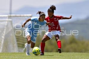 FÚTBOL . LEONAS MORELOS VS REAL CELESTE