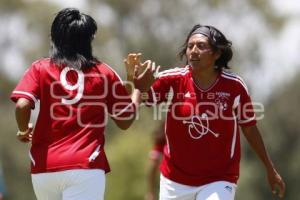 FÚTBOL . LEONAS MORELOS VS REAL CELESTE