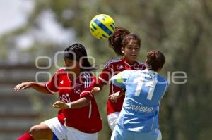 FÚTBOL . LEONAS MORELOS VS REAL CELESTE