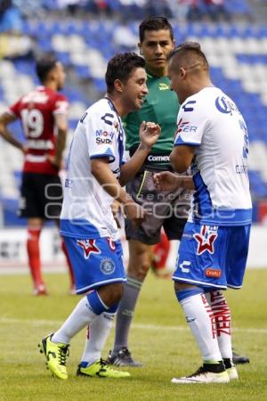 FÚTBOL . CLUB PUEBLA VS XOLOS